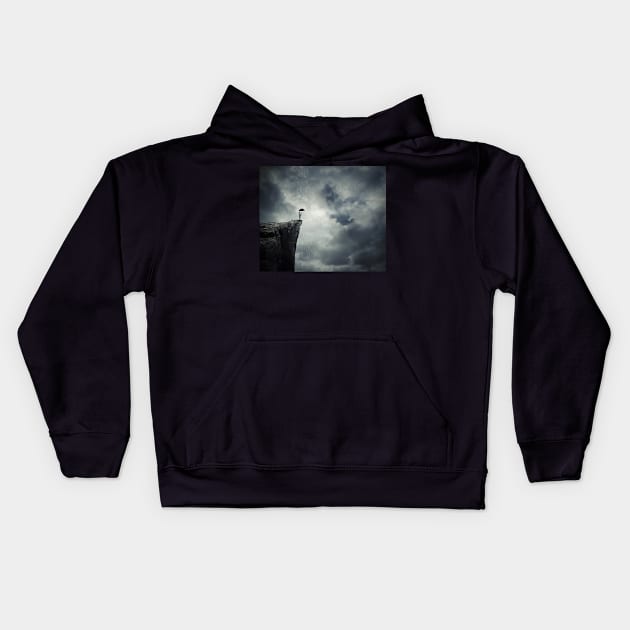 Calling the rain Kids Hoodie by psychoshadow